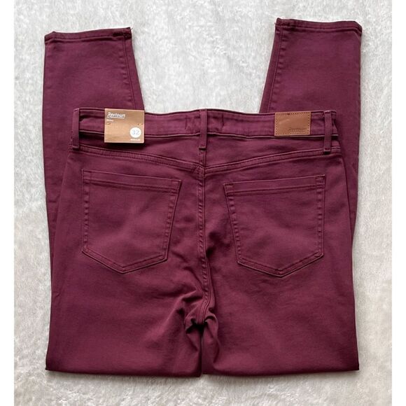 NWT Revtown Decade Denim Super Skinny Jeans in Claret, Size 32 Regular - Picture 14 of 16